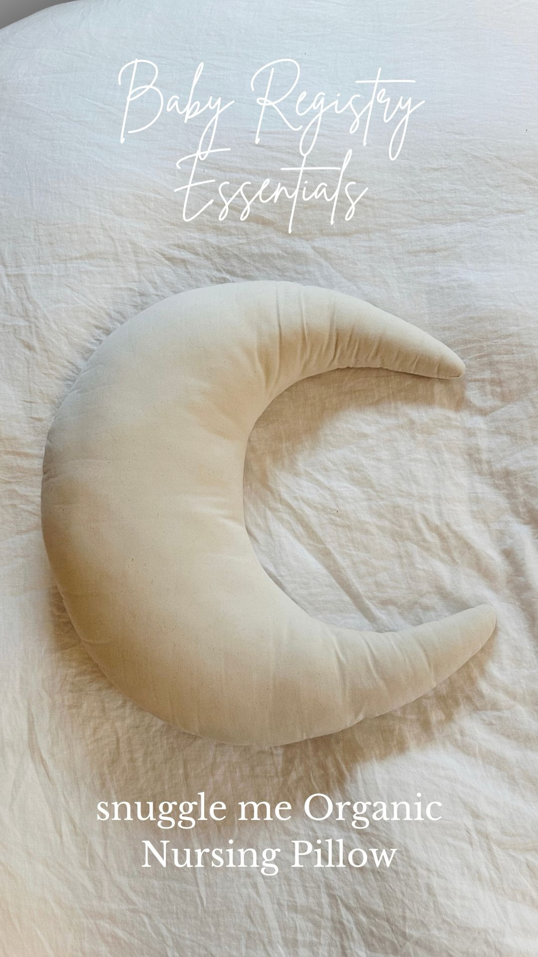 Next up on the Baby Registry Essentials list : this snuggle me organic nursing pillow! 

We’re using ours with kiddo #2 now and I’m more in love with it than ever. Its shape makes it versatile no matter where I’m feeding and the high quality of materials gives me peace of mind.

We have two covers for ours and also lay burp cloths on it if it’s a particularly big day so we don’t have to wash it quite as often. When we have had to wash it though, it’s held up well. 

Of course this is key for the newborn stage, but with our first we continued to use it for almost our entire breastfeeding journey (12+ months). Let me know if you have any questions!

#LTKBaby #LTKBump #LTKKids