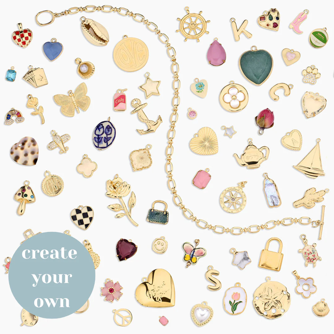 CUSTOM CHARM NECKLACE | Coastal Caviar