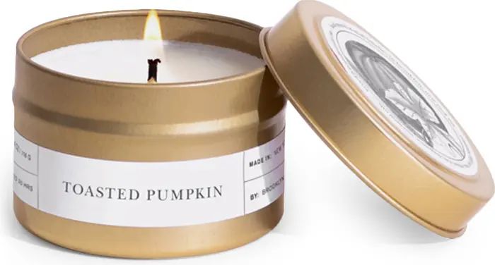 Brooklyn Candle Toasted Pumpkin Travel Candle Tin | Nordstrom | Nordstrom