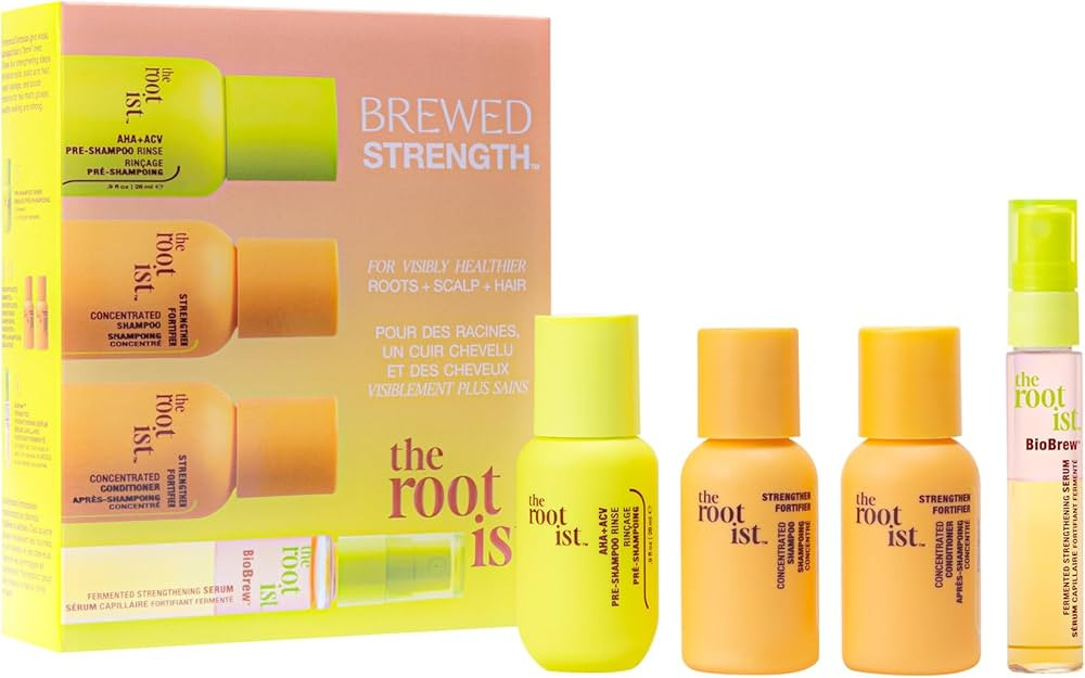 BioBrew™ Strengthening Serum, Concentrated Shampoo and Conditioner, Hair Care Mini Kit, Stregth... | Amazon (US)
