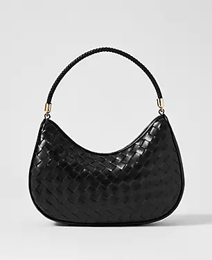 Weekend Collection Woven Shoulder Bag | Ann Taylor