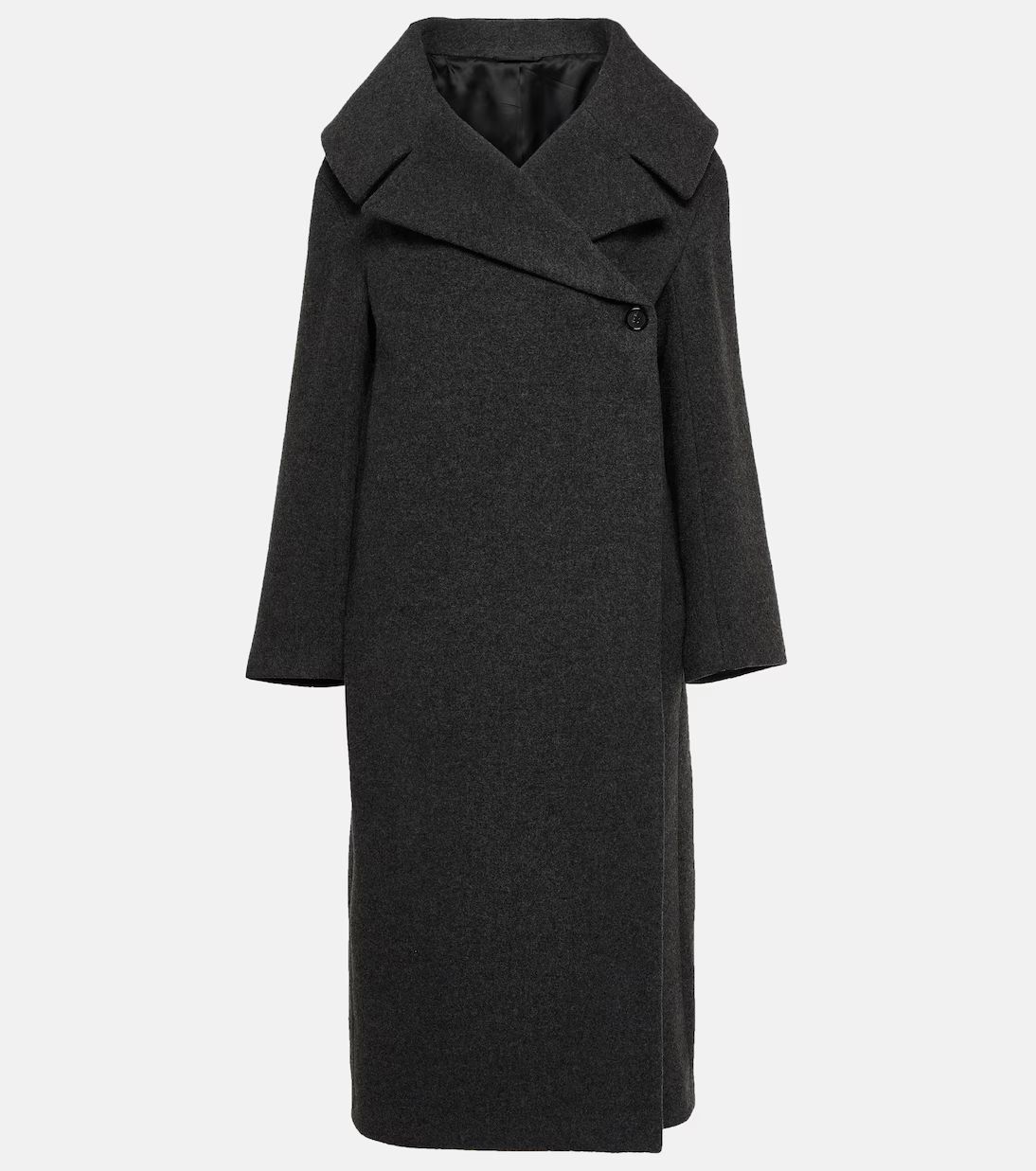 Oversized wool-blend felt wrap coat | Mytheresa (US/CA)