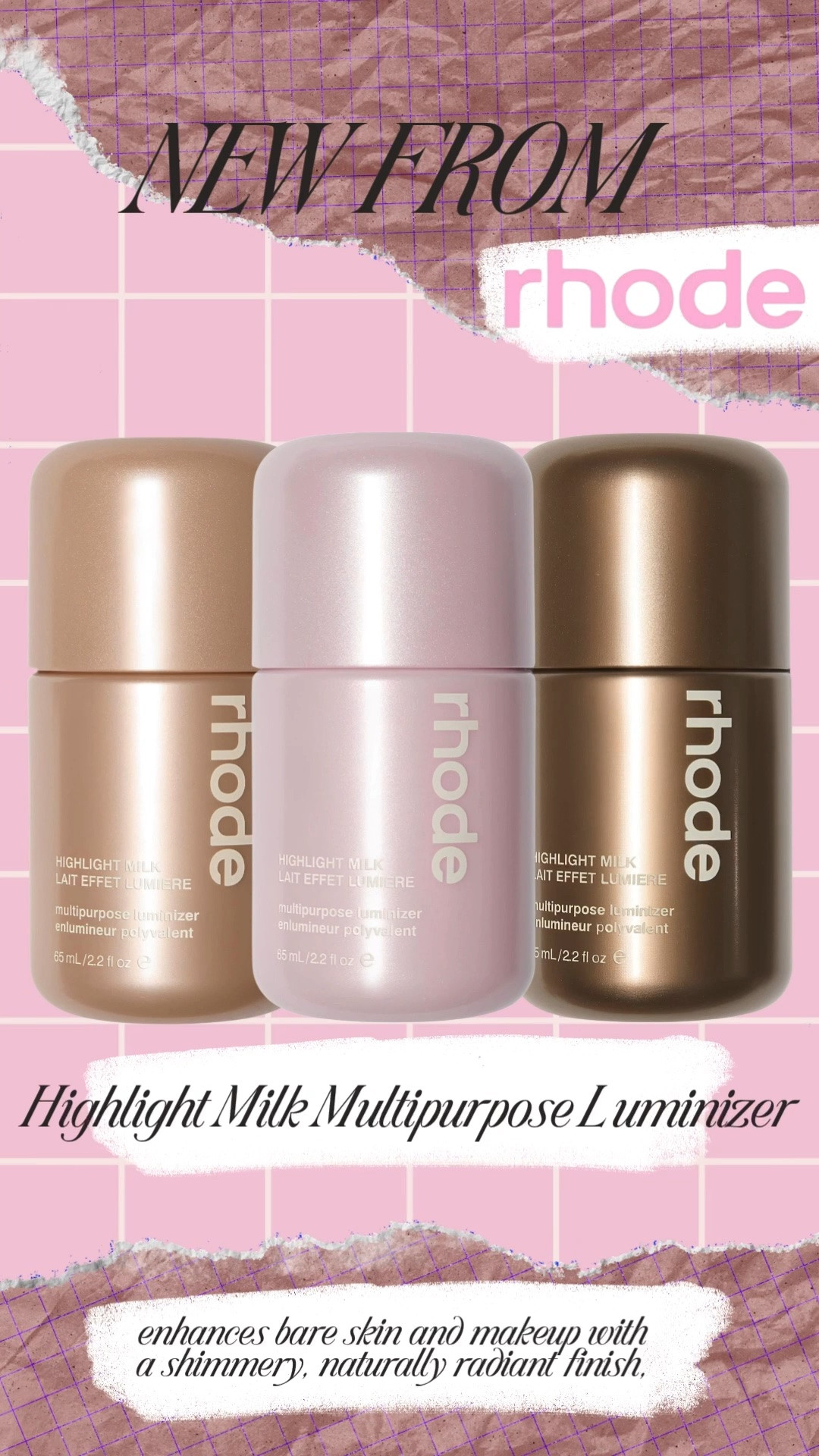 New from Rhode Beauty! The highlight milk luminizer!

#LTKsummer #LTKbeauty #LTKstyletip
