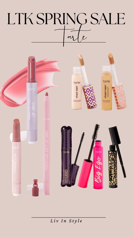 Don't miss the LTK Spring Sale with Tarte  March 8-11!! With some of my favorite Tarte products including the shape tape radiant concealer and Maracuja juicy lip! 

#LTKSeasonal #LTKbeauty #LTKSpringSale
