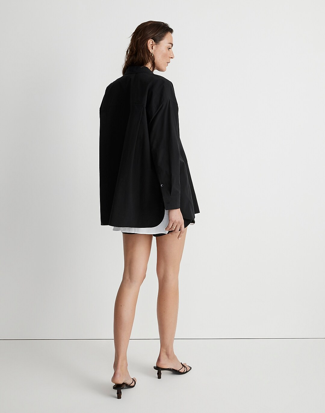 Signature Poplin Oversized Shirt | Madewell