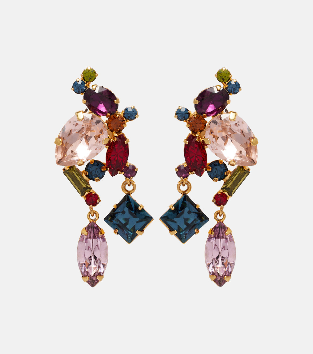 Ambra crystal-embellished drop earrings | Mytheresa (US/CA)