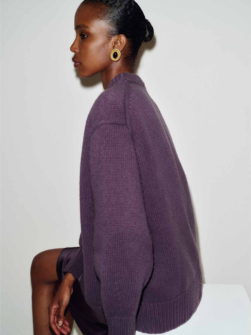 Jo Regenerative Wool Oversized Crew | Reformation (Global)