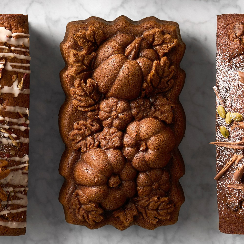 Nordic Ware Fall Loaf Pan | Williams-Sonoma