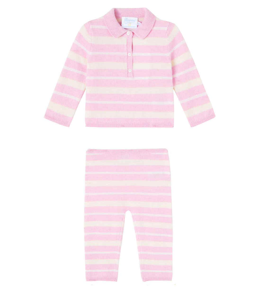 x Guest in Residence Baby Lelo polo sweater and pants set | Mytheresa (US/CA)