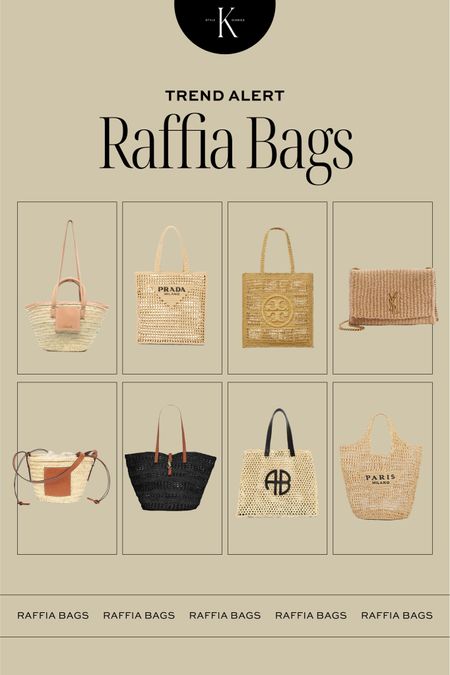 Trend alert: Raffia bags that are hit this spring and summer! 

#LTKtravel #LTKstyletip #LTKitbag