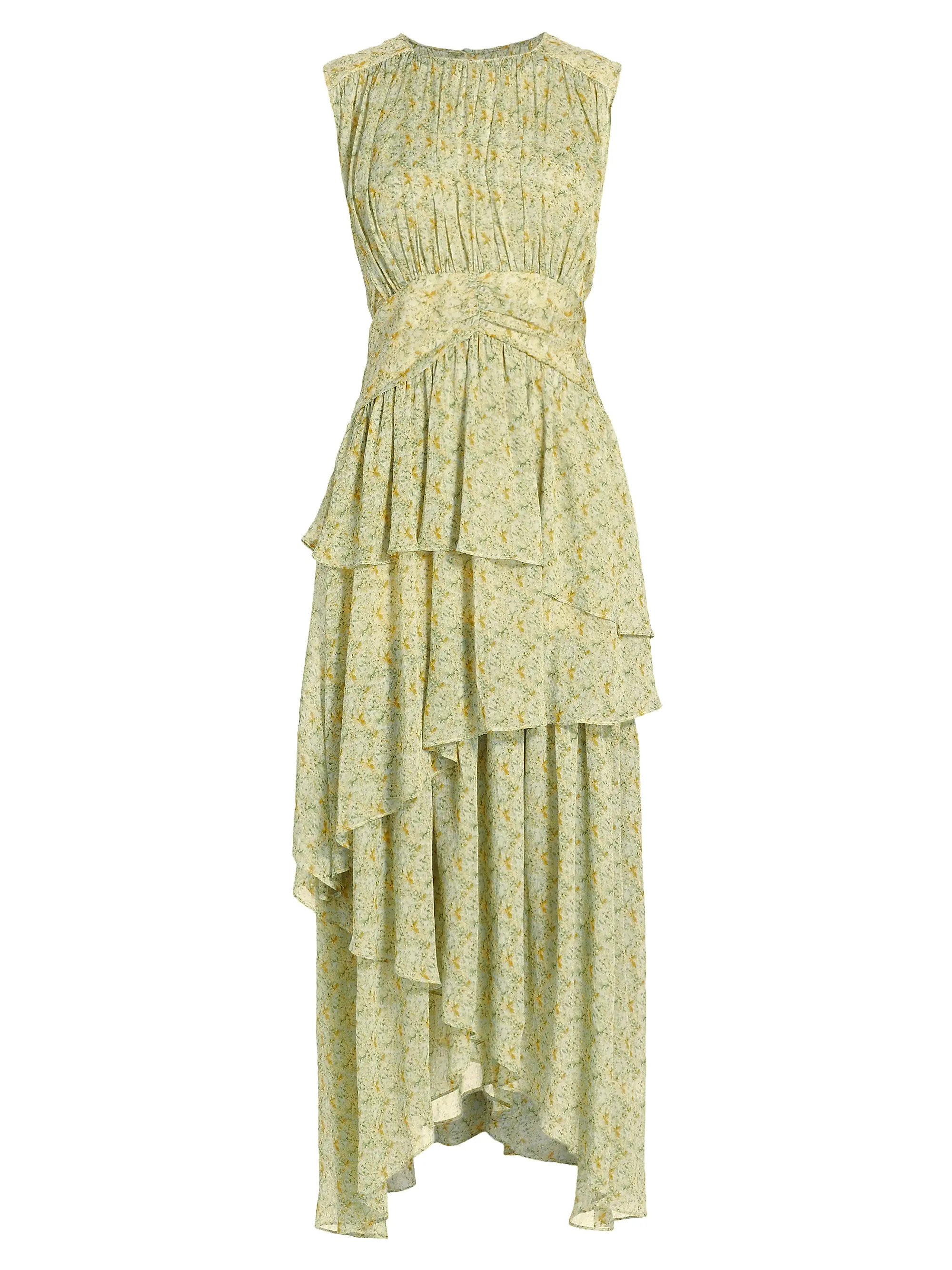 Clio Tiered Floral Maxi Dress | Saks Fifth Avenue