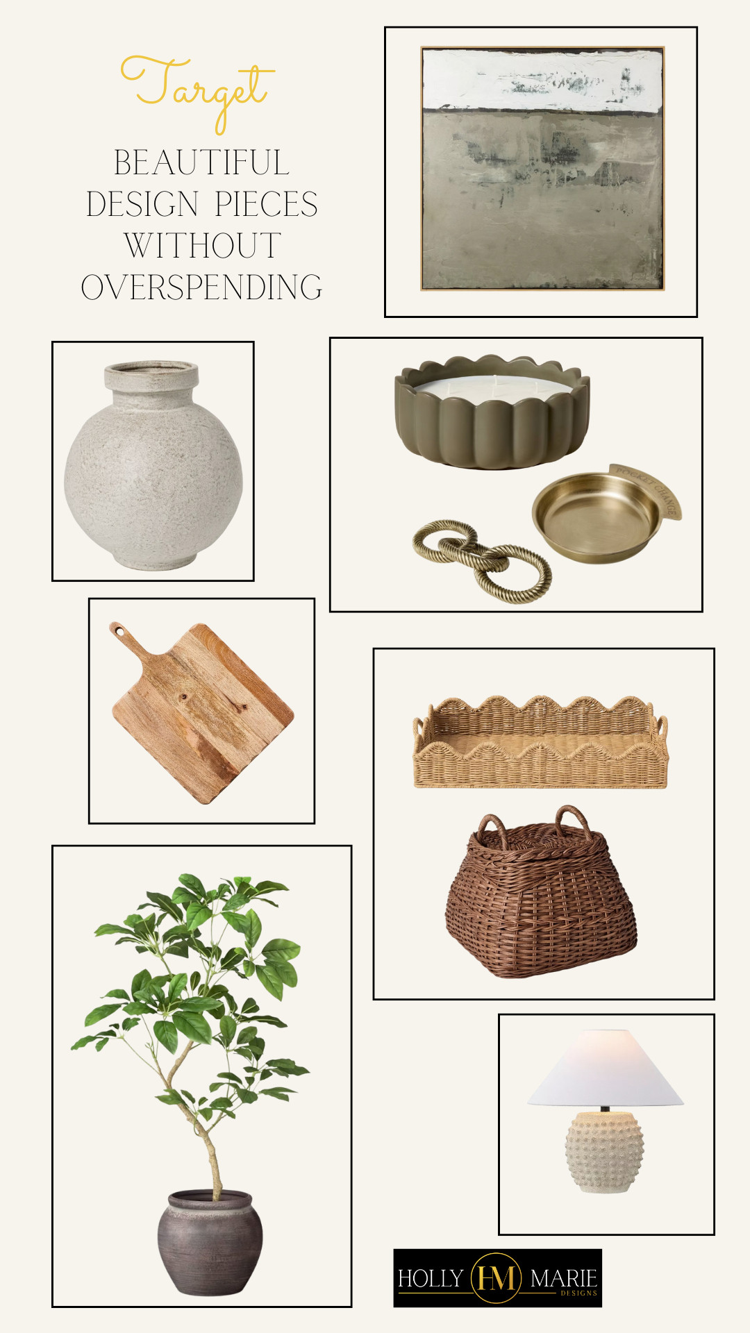 Beautiful Design Pieces Without Over Spending 

 #LTKHome