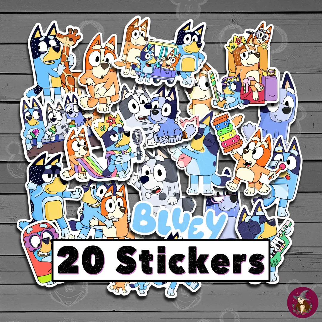 Blue Heeler Vinyl Stickers - Etsy | Etsy (US)