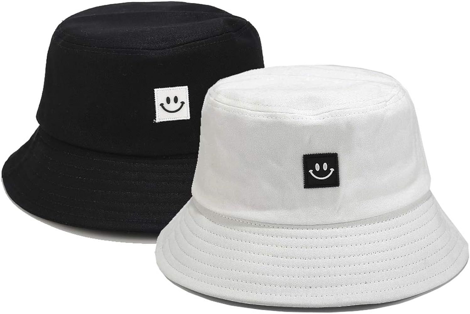 Mealah Bucket Hat Smile-Face Packable Summer - Unisex Travel Fisherman Hat | Amazon (US)