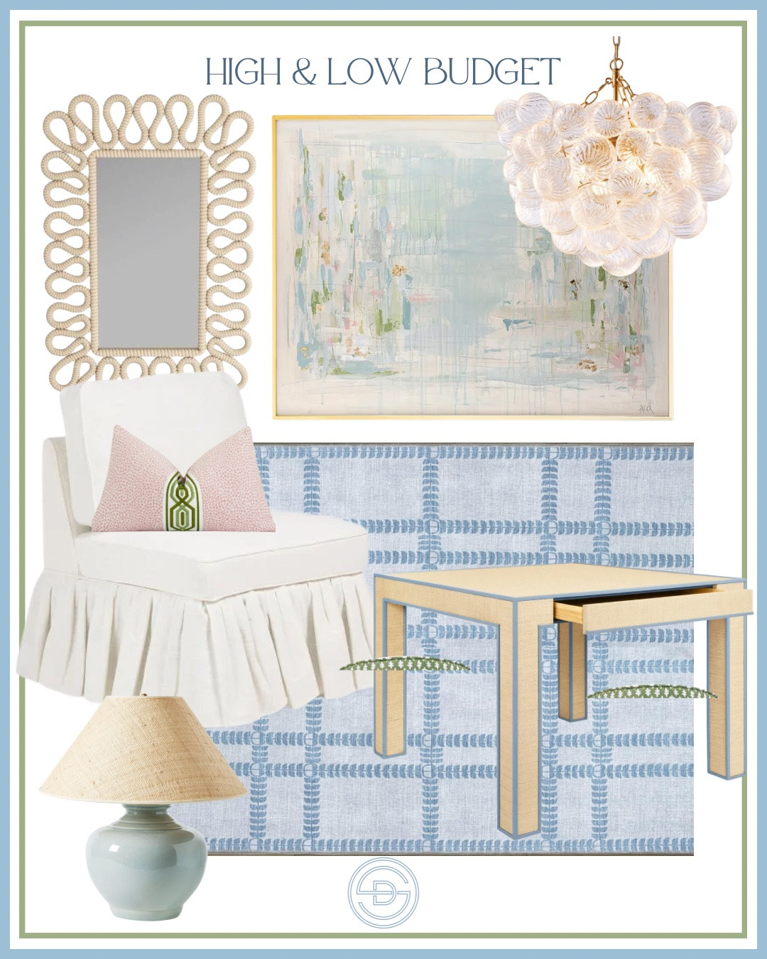 Create a home that feels layered, collected, and effortlessly personal by mixing budget friendly home decor finds with a few splurge worthy designer pieces.

From affordable home decor to timeless investment furniture, blending high and low budget home decor creates a curated look that feels elevated, warm, and lived in.

Sharing some of our favorite designer inspired home decor finds, luxury designer looks for less, and investment pieces that are worth the splurge.

Affordable home decor | family room design  | Grandmillennial home decor | preppy home decor | living room design | family friendly living room

#LTKHome #LTKSaleAlert