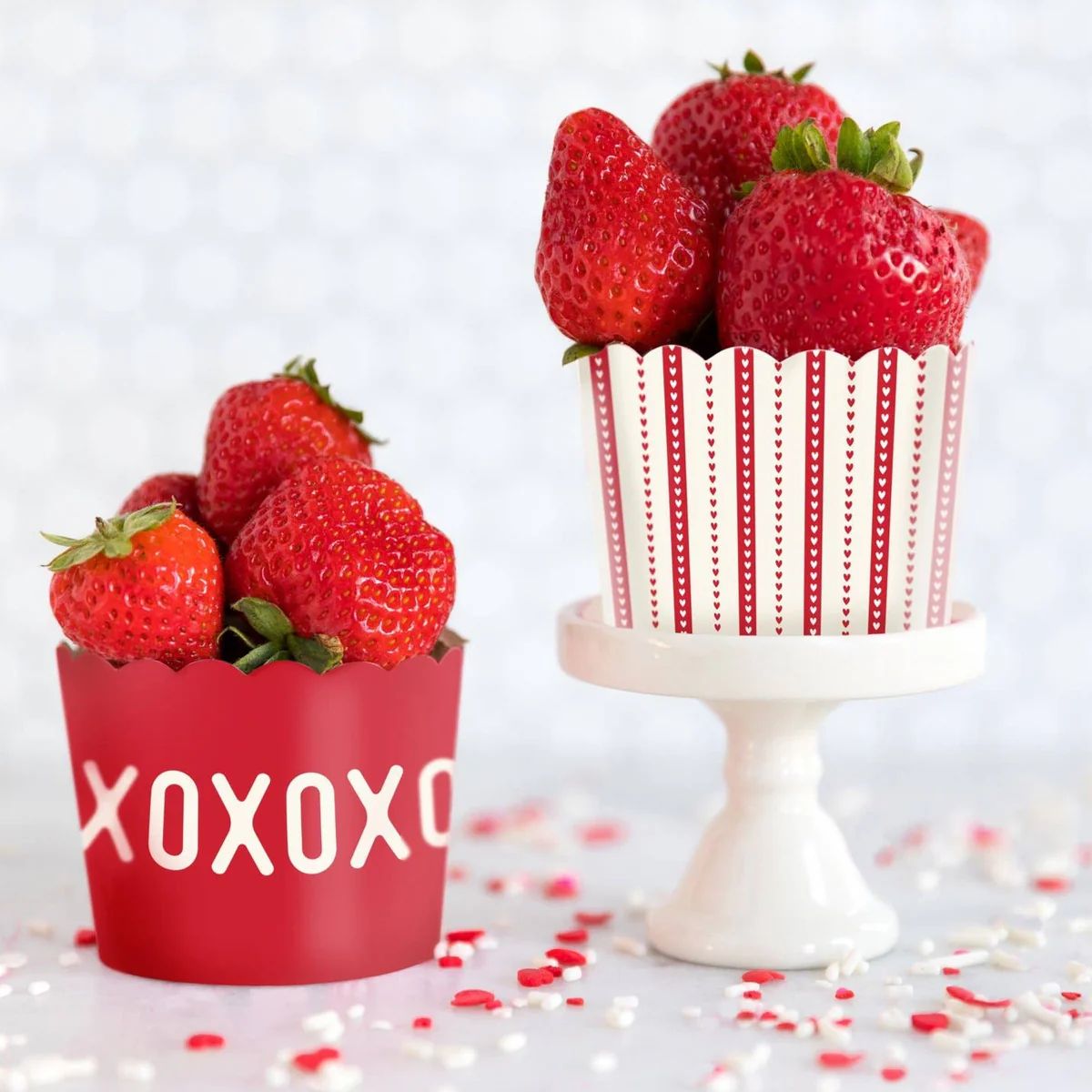 XOXO food cups (50 pcs) | Ellie and Piper