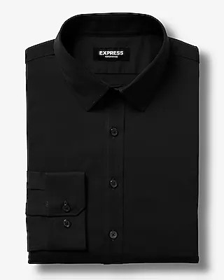 Extra Slim Solid Wrinkle-resistant Performance Dress Shirt | Express