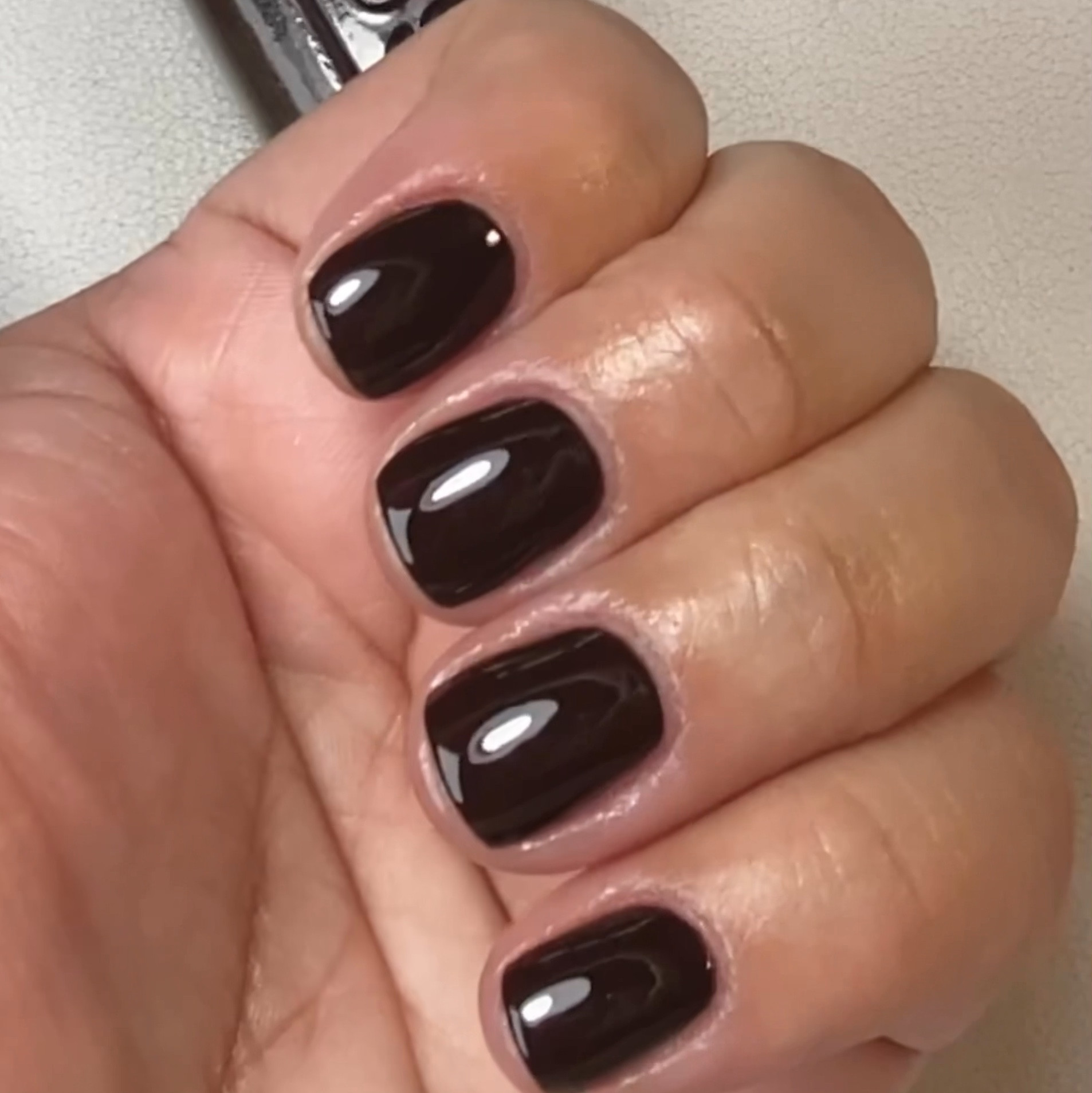 Chocolate brown • Regular nail polish 

*Heart this post and be notified of price drops | then shop from your Favorites*

#brownnails #fallnails #nails #essie #essiebrown 

#LTKBeauty #LTKStyleTip #LTKHome