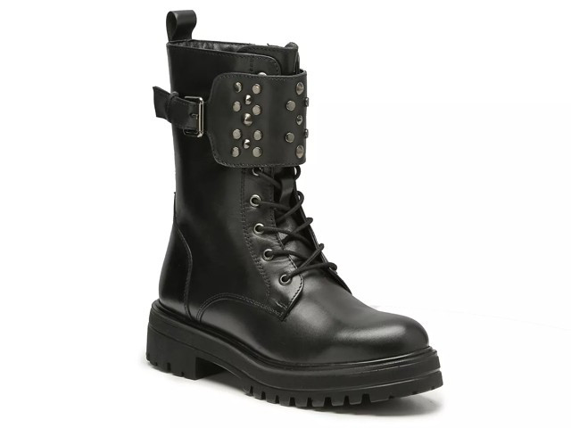 Two Twin Hearts Stella Combat Boot | DSW