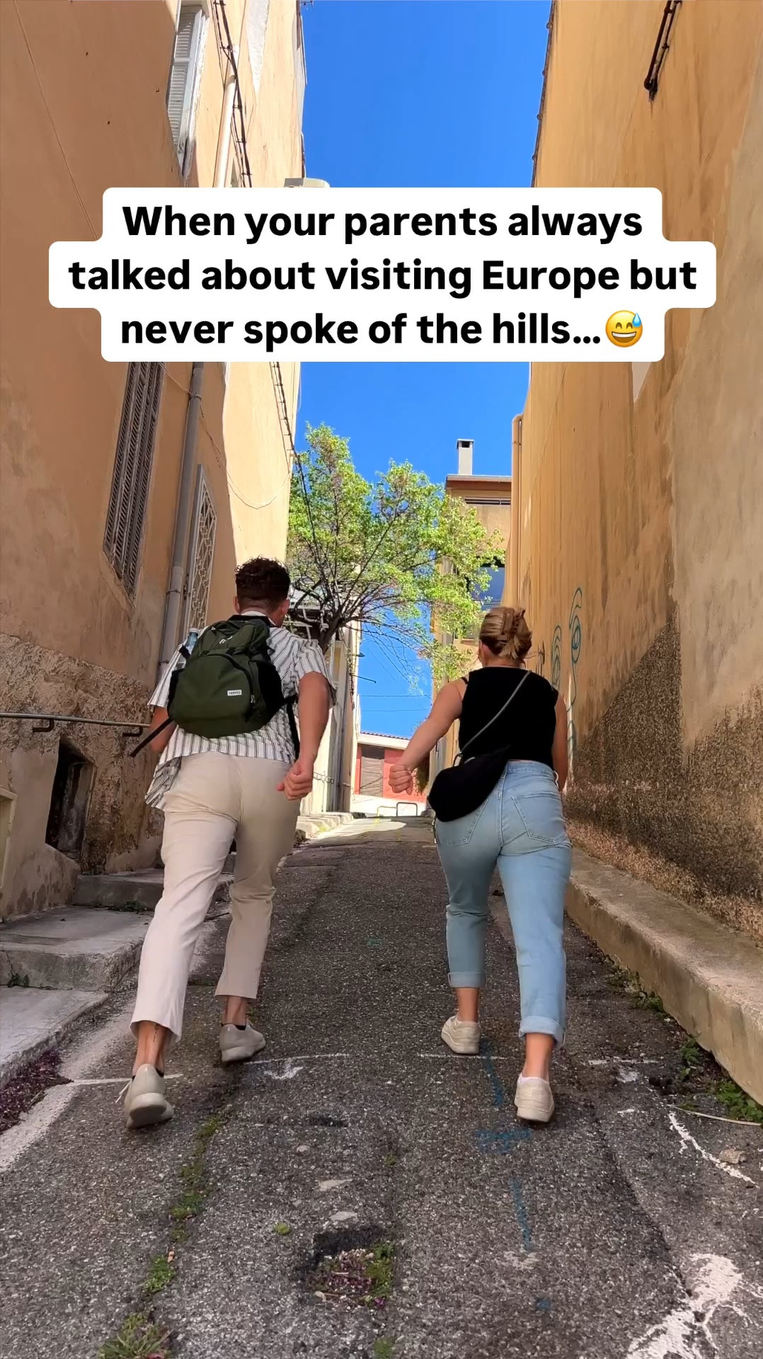 No one told me Europe had this many hills…🙃

I just got back from a recent trip to Europe, and let me tell you my legs are tired! 

Unless it’s over an hour of walking — I don’t believe in Uber/public transit😂

During my trip, I was averaging 10-15 miles per day walking from sight to sight!

Either you are going up or coming down from these gigantic slopes in the middle of the cities 😅

Last Summer, we experienced the same thing too, but we were still shocked at how steep each city was😂

& when you add bags…😮‍💨

What’s the biggest hill you’ve walked up while traveling?⬇️

#travelrealities #travelhills #steephill #europetravel #walkingineurope

#LTKTravel