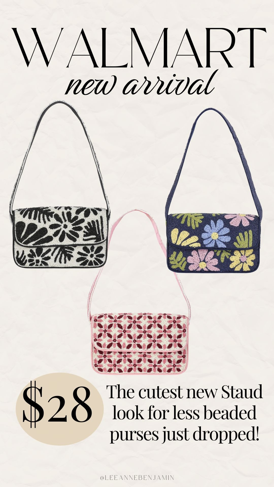 How cute are these beaded bags? You can preorder now at Walmart! 

These will sell out fast! 

#LTKSeasonal #LTKSaleAlert #LTKgrwm