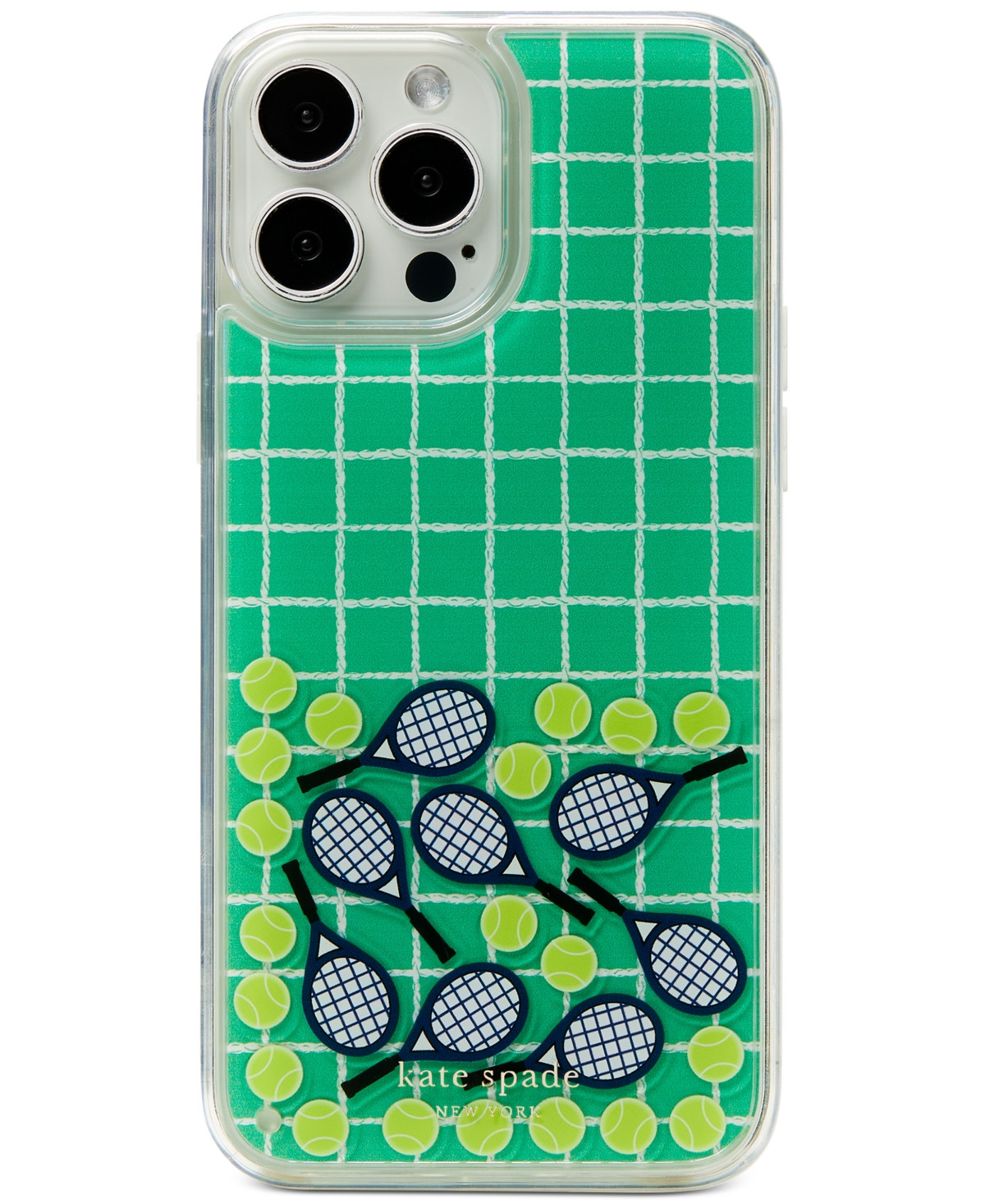 Kate Spade New York Courtside Tennis Ball Confetti iPhone 13 Pro Max case | Macys (US)