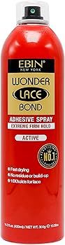 EBIN NEW YORK Wonder Lace Bond Adhesive Spray - Extreme Firm Hold 14.2oz / 400ml | Amazon (US)