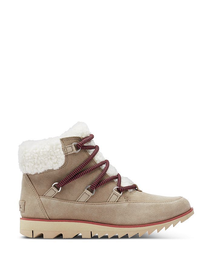 Women's Harlow™ Faux Shearling Lace Up Boots | Bloomingdale's (US)