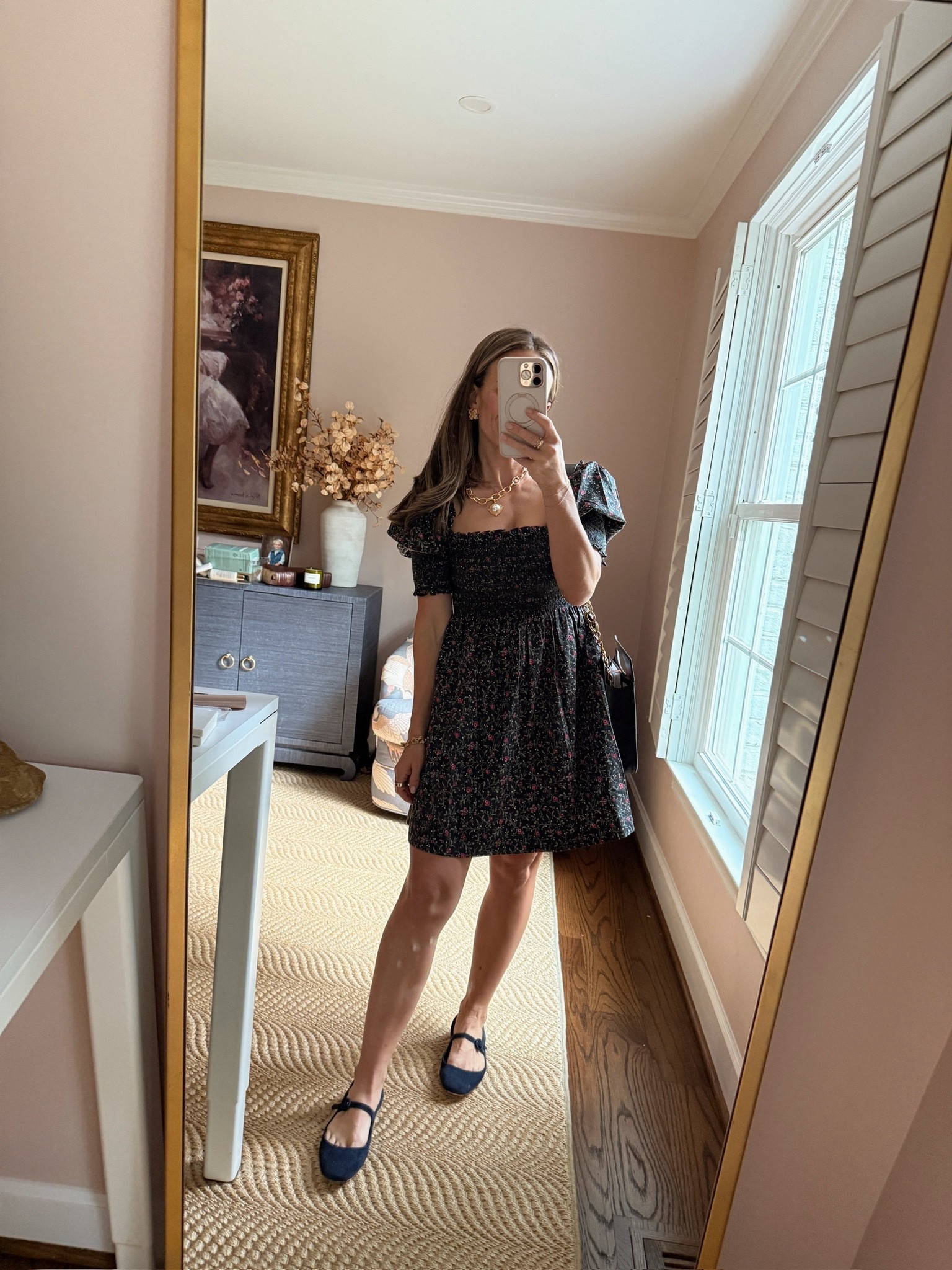 This mini dress is one of my favorites for fall! I love it paired with ballet flats.

#LTKSeasonal #LTKStyleTip