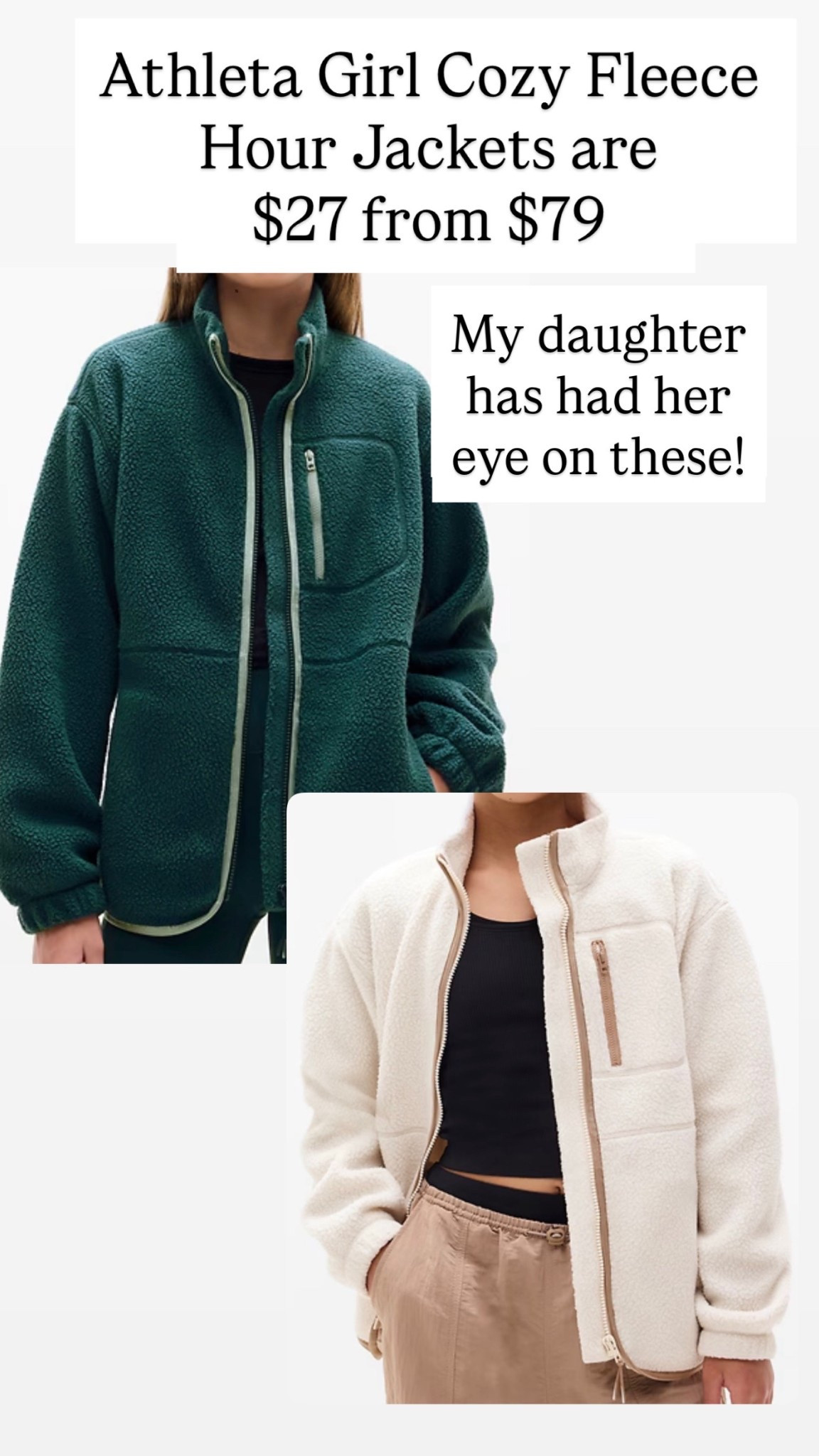 Love these Athleta girls jackets for $27!!

#LTKSaleAlert #LTKKids