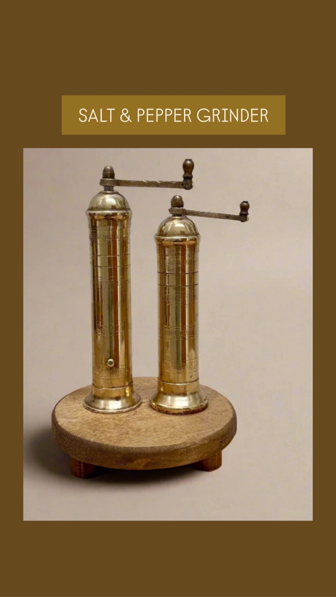 pretty salt and pepper grinders - amazon for the win! 

#LTKHome #LTKStyleTip