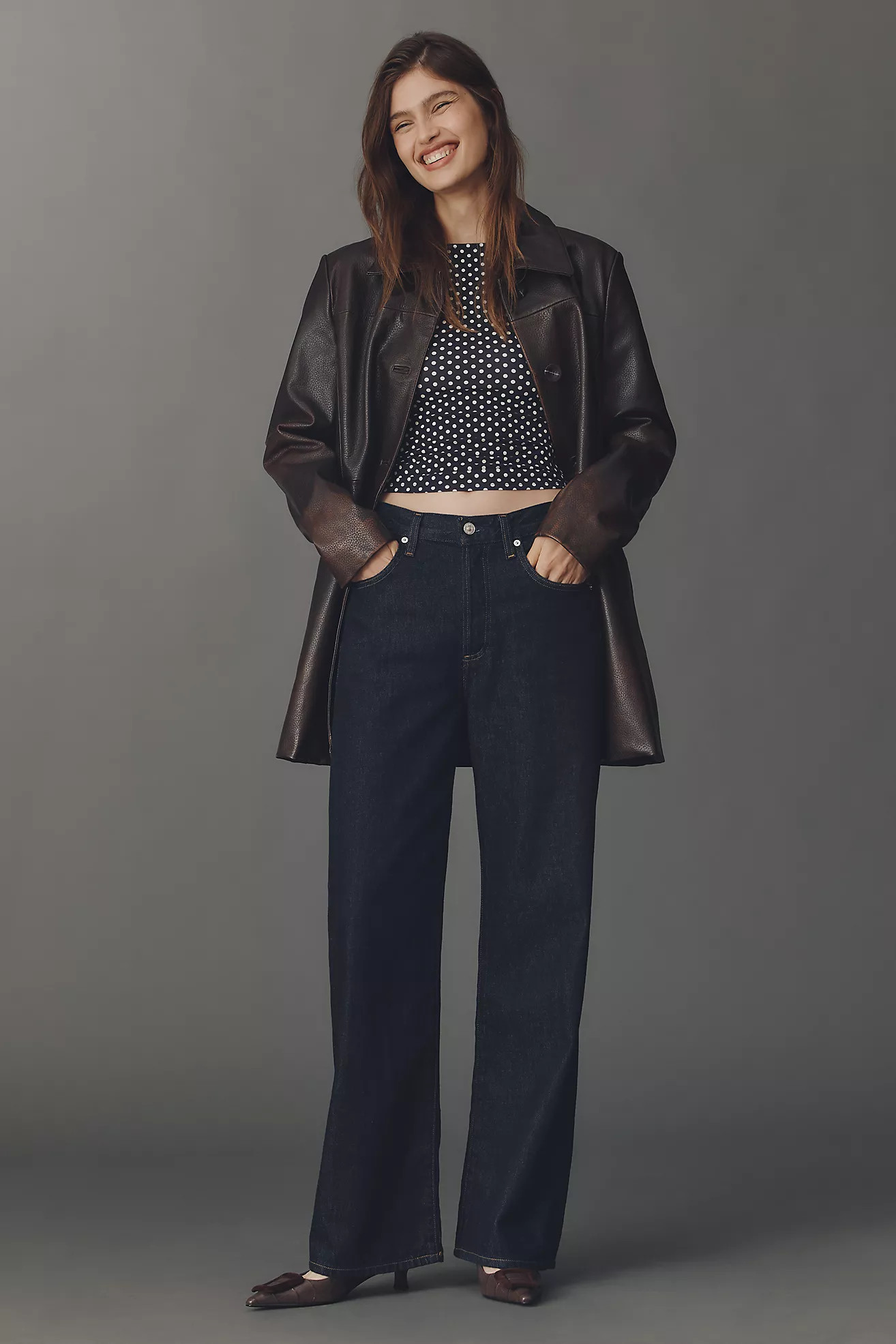 Citizens of Humanity Annina High-Rise Wide-Leg Jeans | Anthropologie (US)