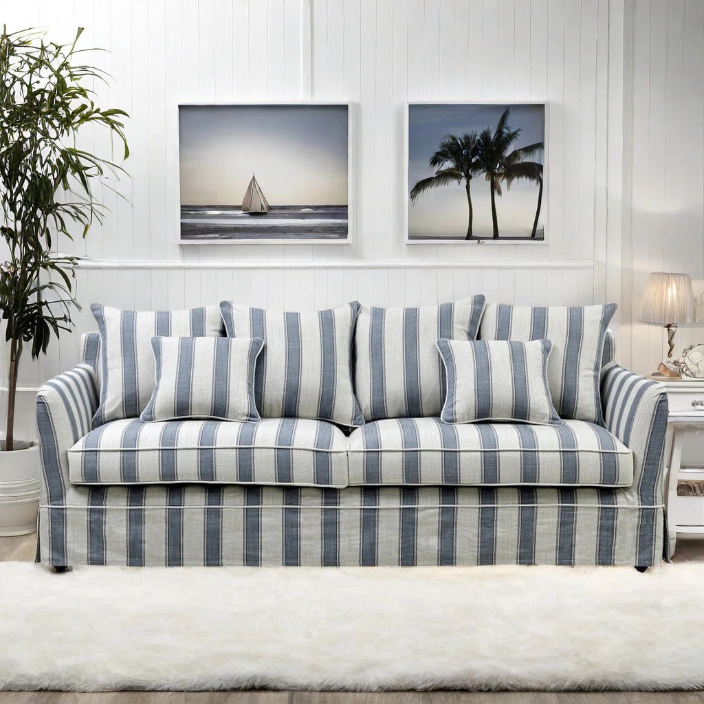 Danbenla design Vintage Striped Sofa | Wayfair | Wayfair North America