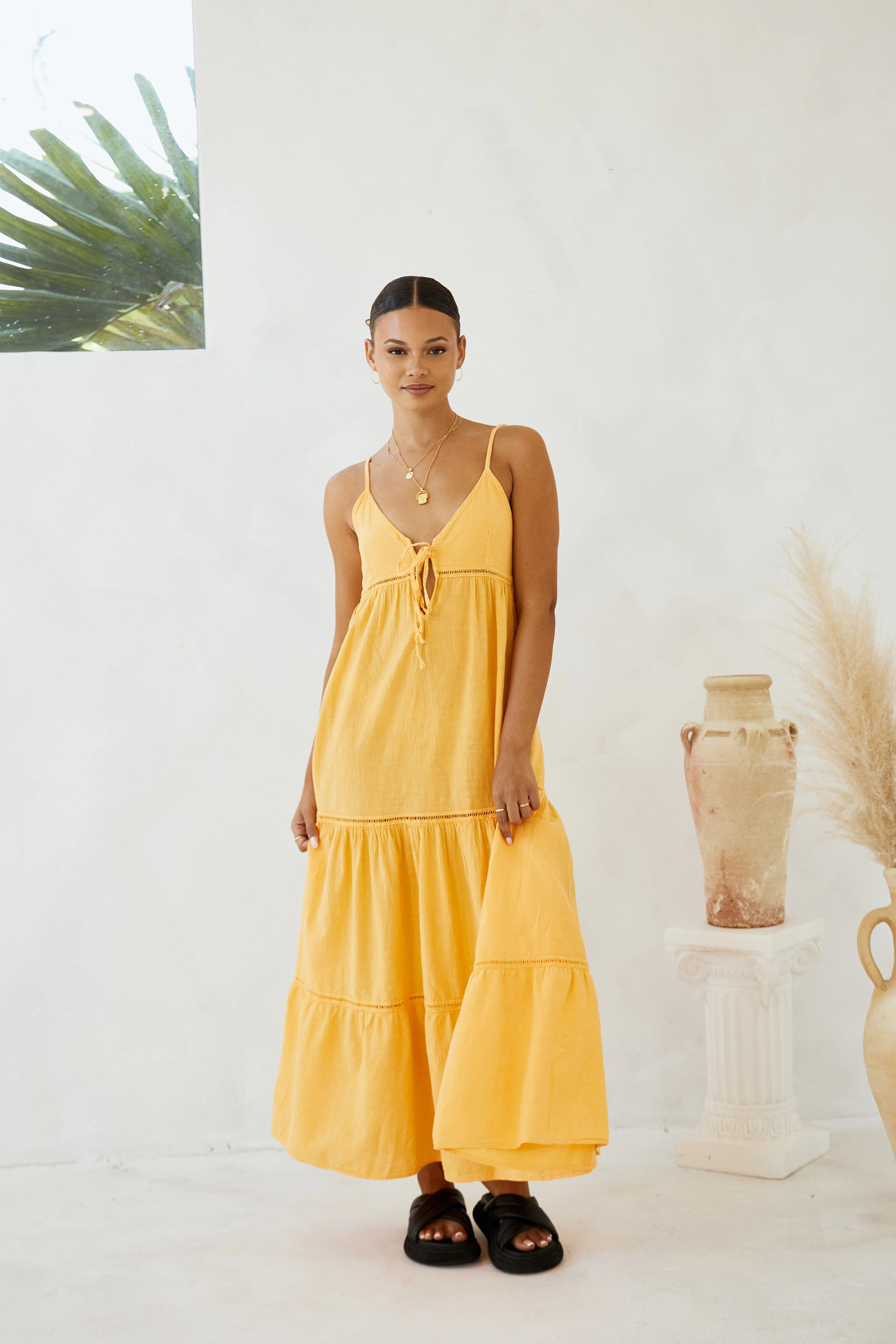 Aneta Dress | Blanco By Nature