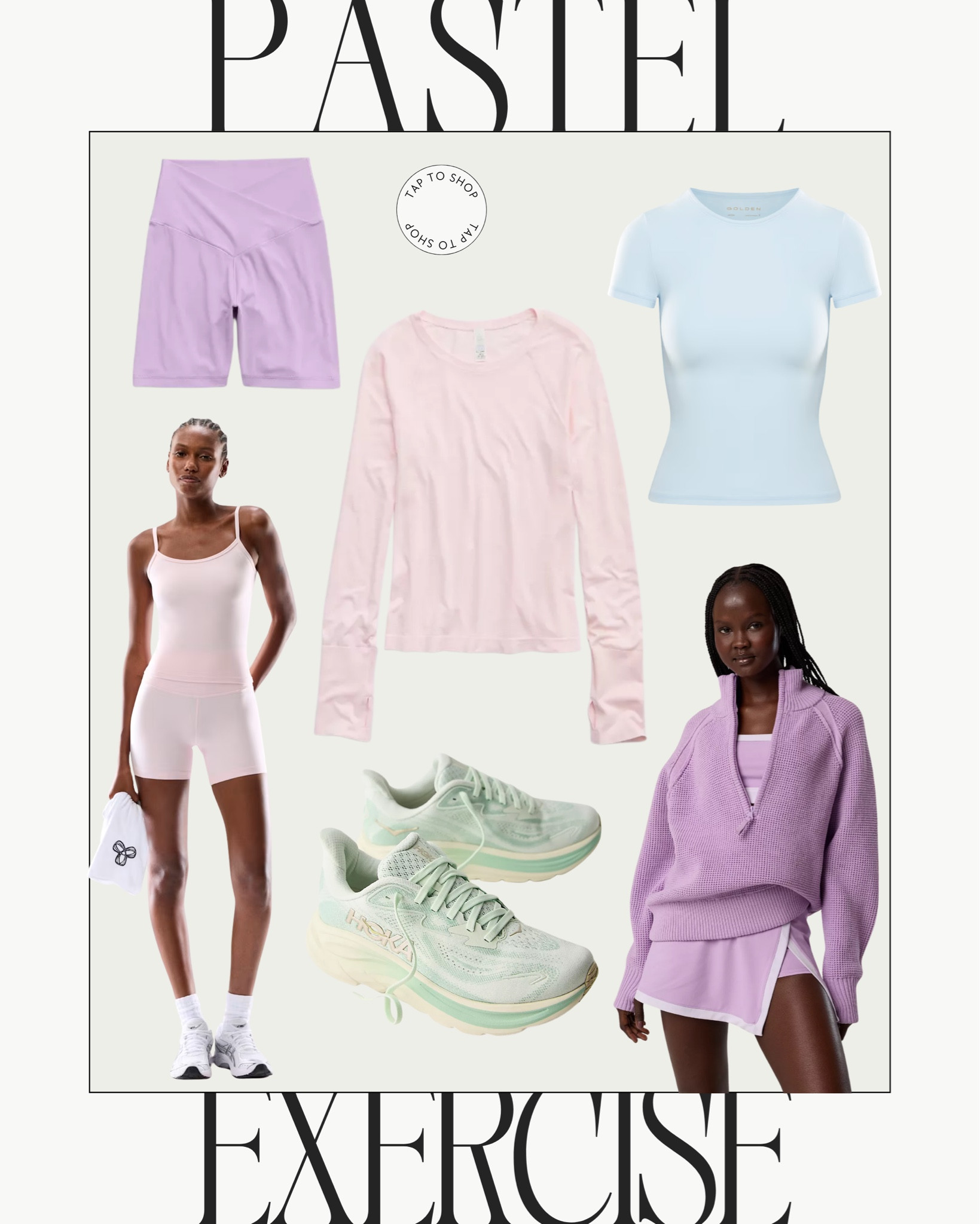 Pastel// exercise // spring // spring workout // gym // gym outfit // running // fitness 

#LTKfitnessgoals #LTKselfcare #LTKActive