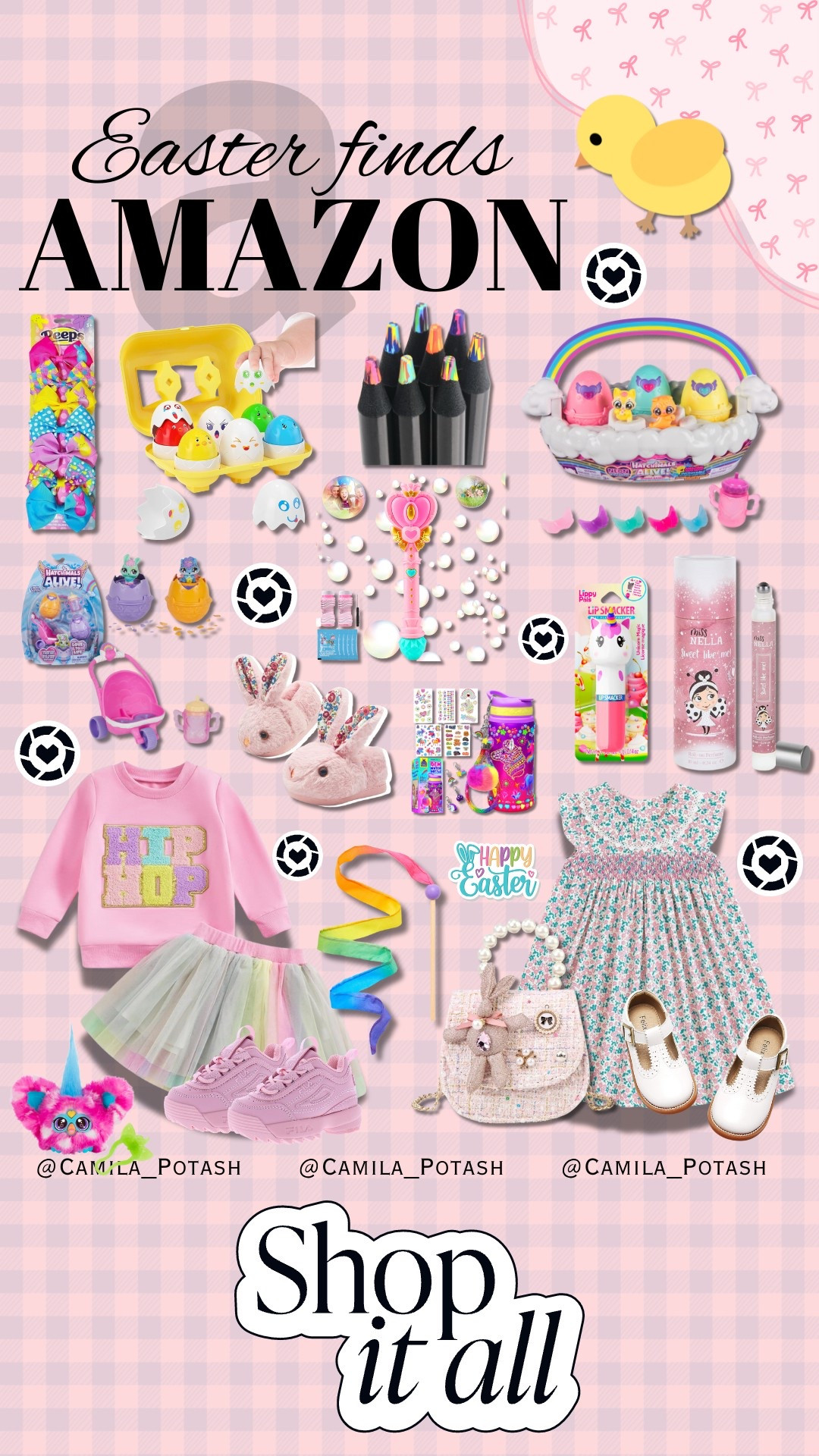 🎀Easter finds for little girls from
Amazon!!! Perfect for Easter baskets!! I’m loving all those for my daughters!!! I’m obsessed 🤩🤩🐣🐣💕🌸✨

Easter baskets | Easter Basket | Toys | Girls  | Spring Fashion | Spring Outfits | Summer Outfits | Spring shoes | Summer Shoes | Hair accessories | Shoes for girls | Clothes for girls | Toys for girls 

#easter #easterbasket #easterdress #eastershoes #summerdress 

#LTKGiftGuide #LTKStyleTip #LTKKids