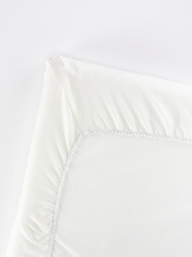 BABYBJORN Fitted Sheet for Travel Crib Light - Organic White | Amazon (US)