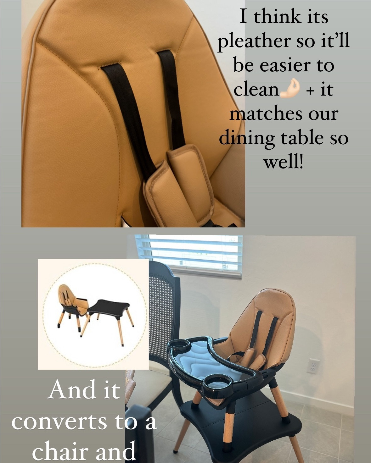 Easy clean Highchair 

#LTKfamily #LTKkids #LTKbaby