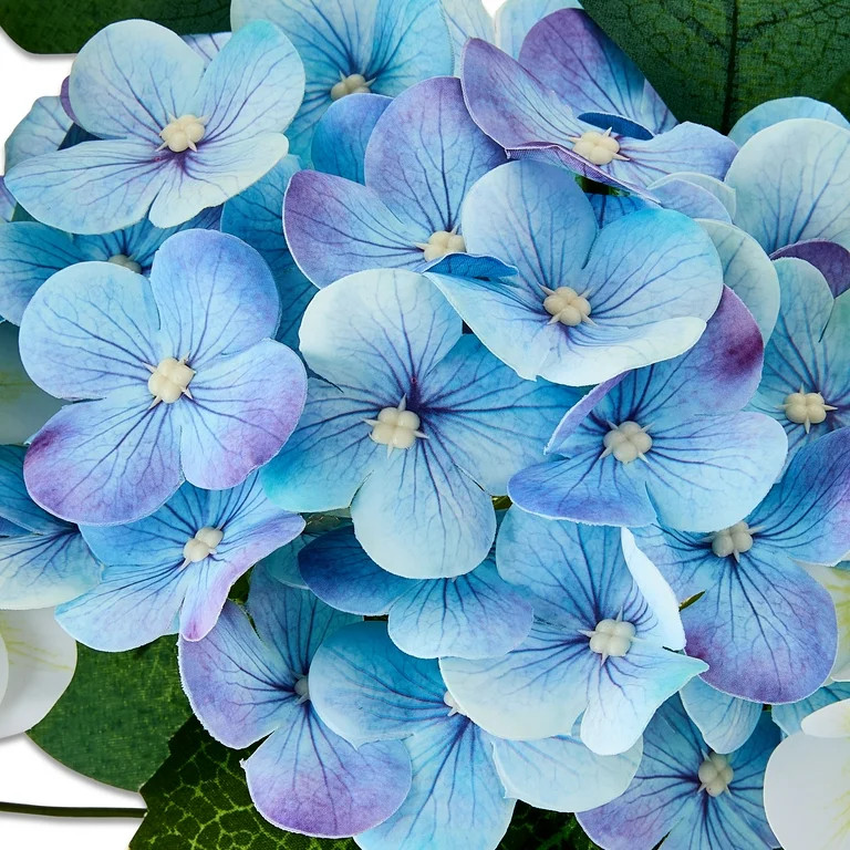 Hydrangea Garland, Blue and Cream, 6', Easter by Way To Celebrate | Walmart (US)