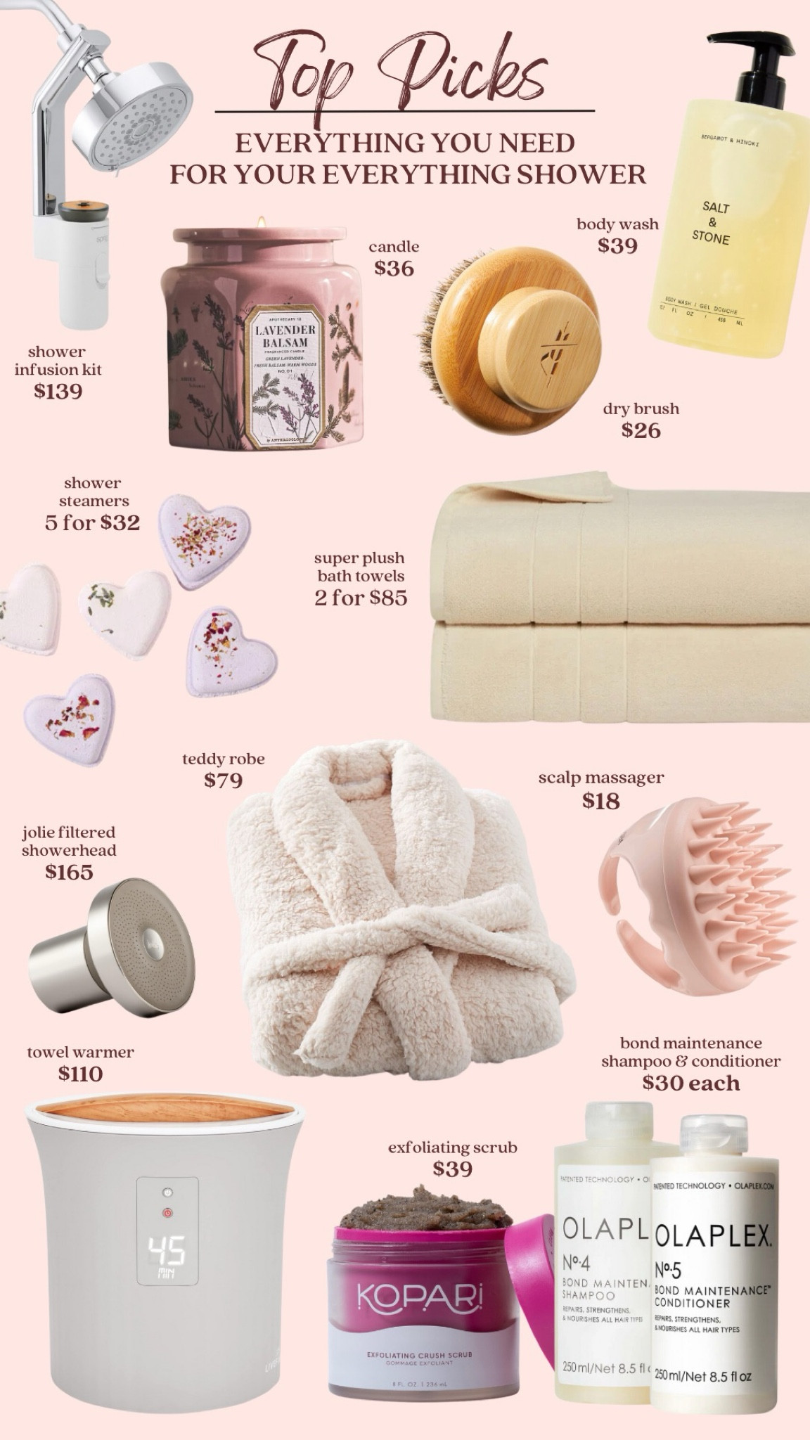 Everything shower essentials for your next self care night at home 

#LTKSeasonal #LTKbeauty #LTKhome