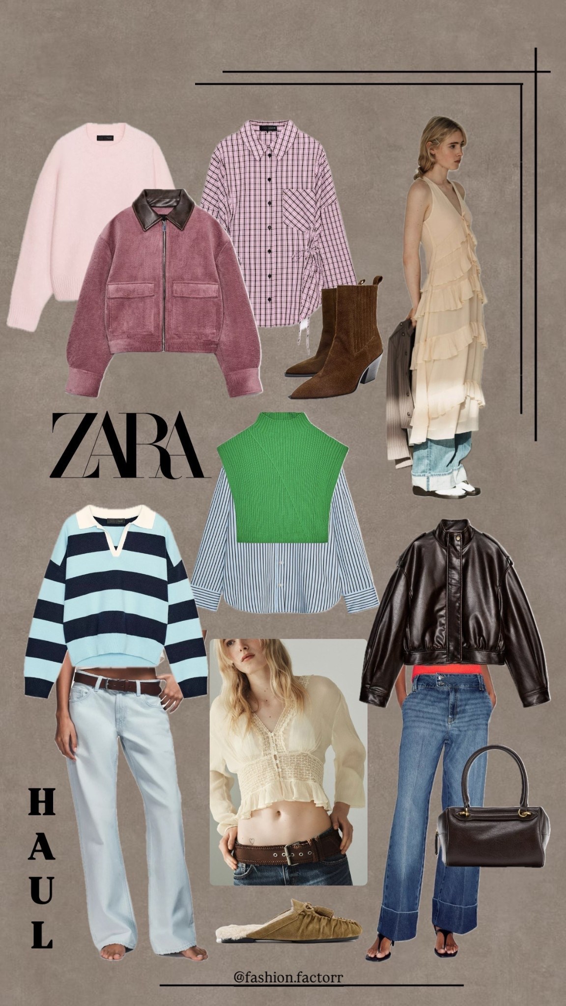 Zara haul 🩵
Faux leather jacket, suede jacket with leather collar, striped shirt, rib knit vest, sweater, ruffle midi dress, light jeans, dark denim, low rise jeans, knit polo shirt, rugby shirt, gauze lace shirt, oversized striped poplin shirt, multi positional plaid shirt, leather cowboy ankle boots, split suede open back loafers, everyday outfit, ootd, neutral outfit, streetstyle, spring style

#LTKSeasonal #LTKootd