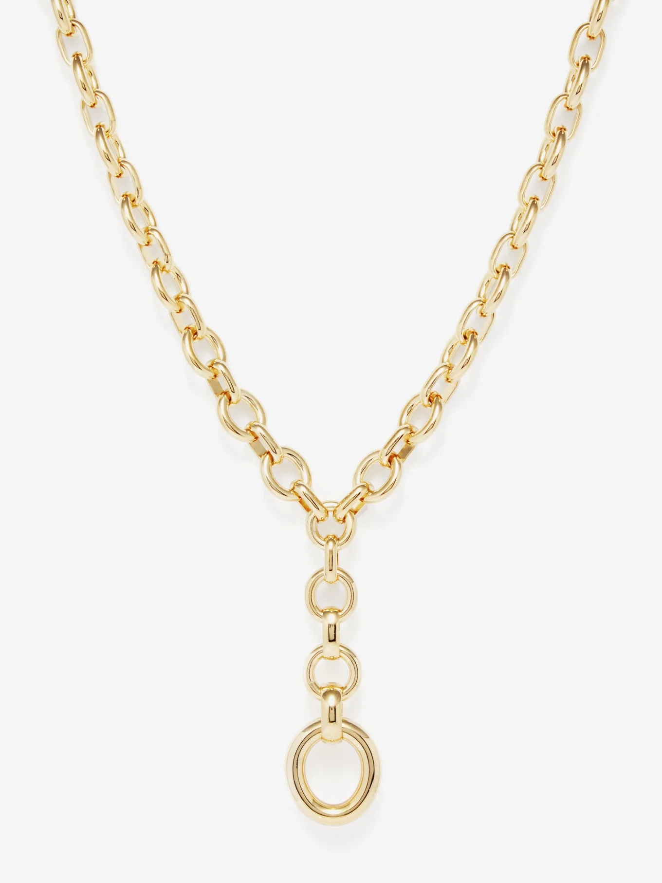 Scala 14kt gold-plated cable-link necklace | Laura Lombardi | Matches (US)