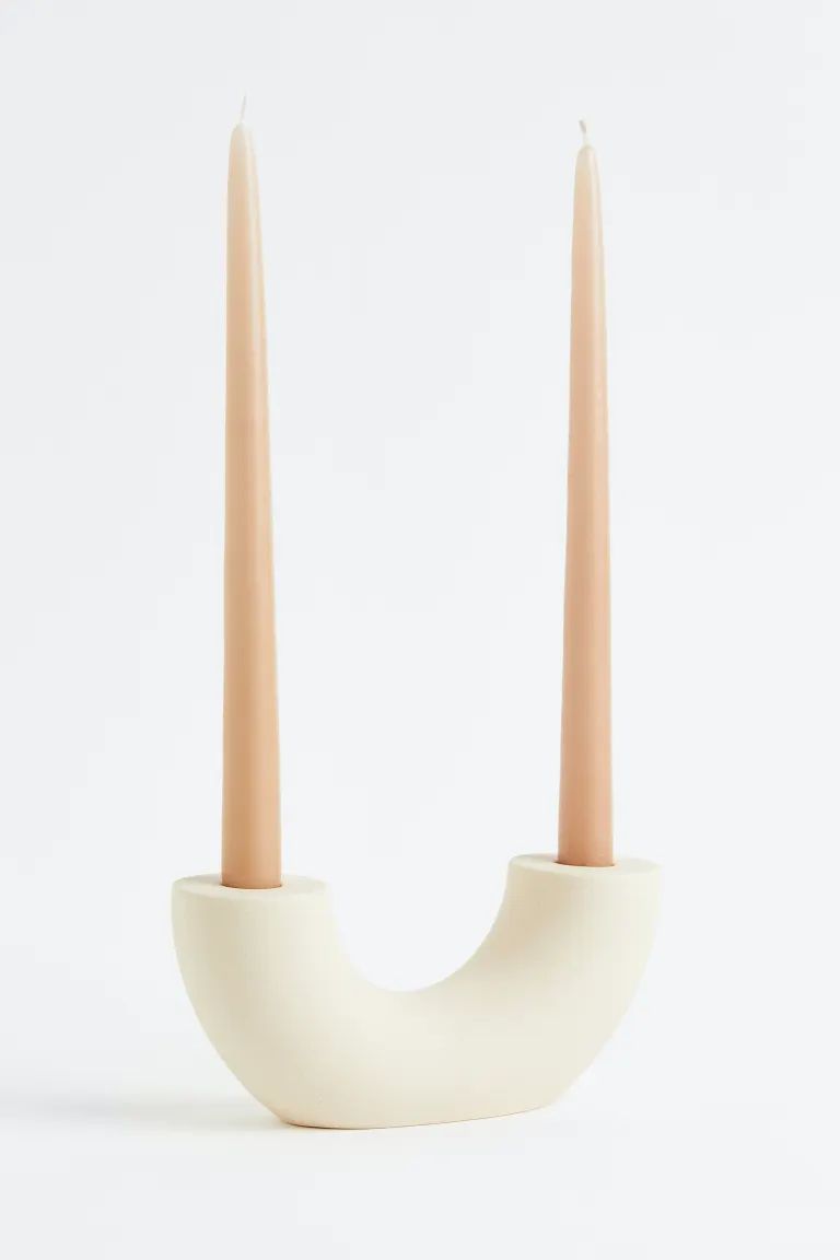 Ceramic Candlestick | H&M (US)