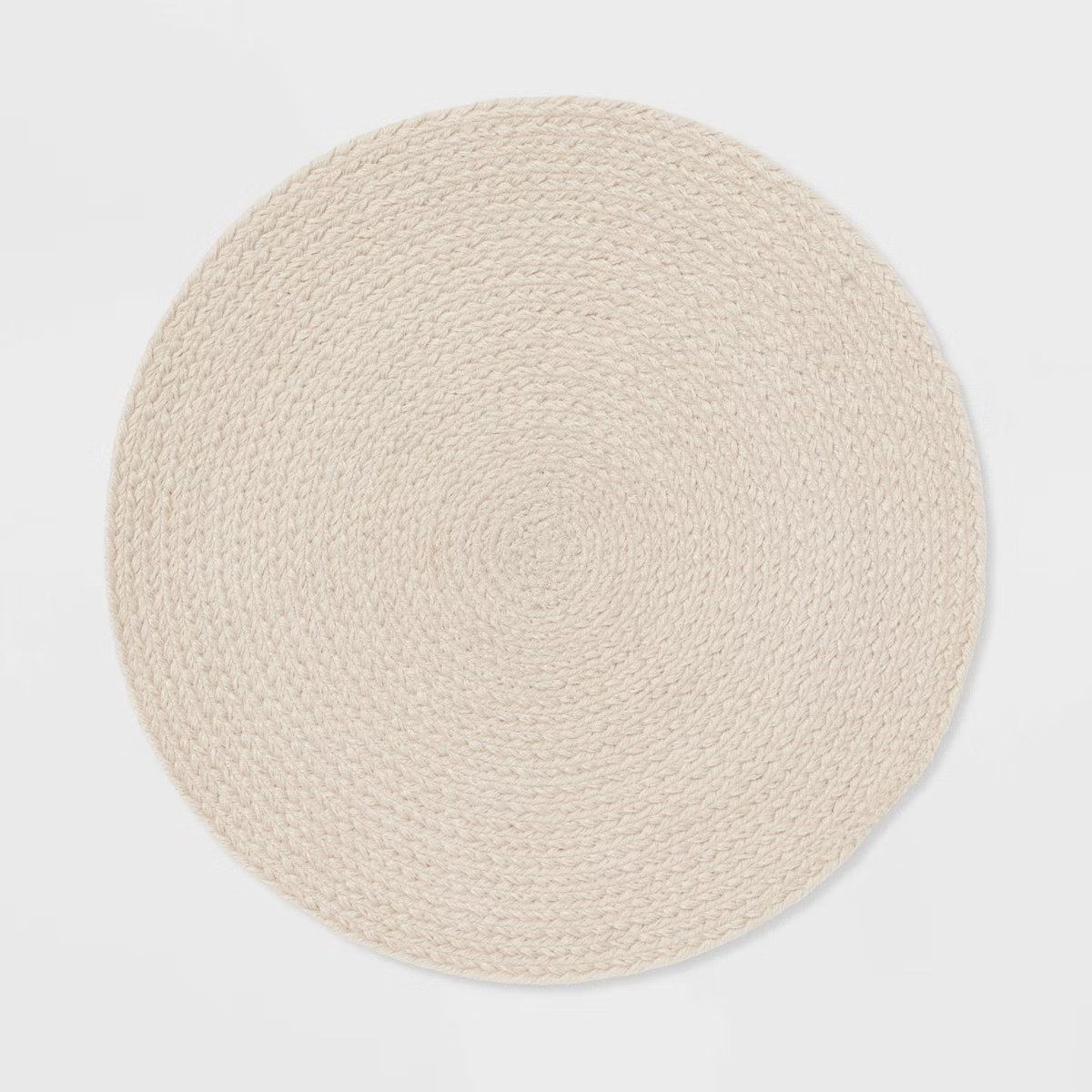 15" Charger Braided Polyester Round Placemat | Target