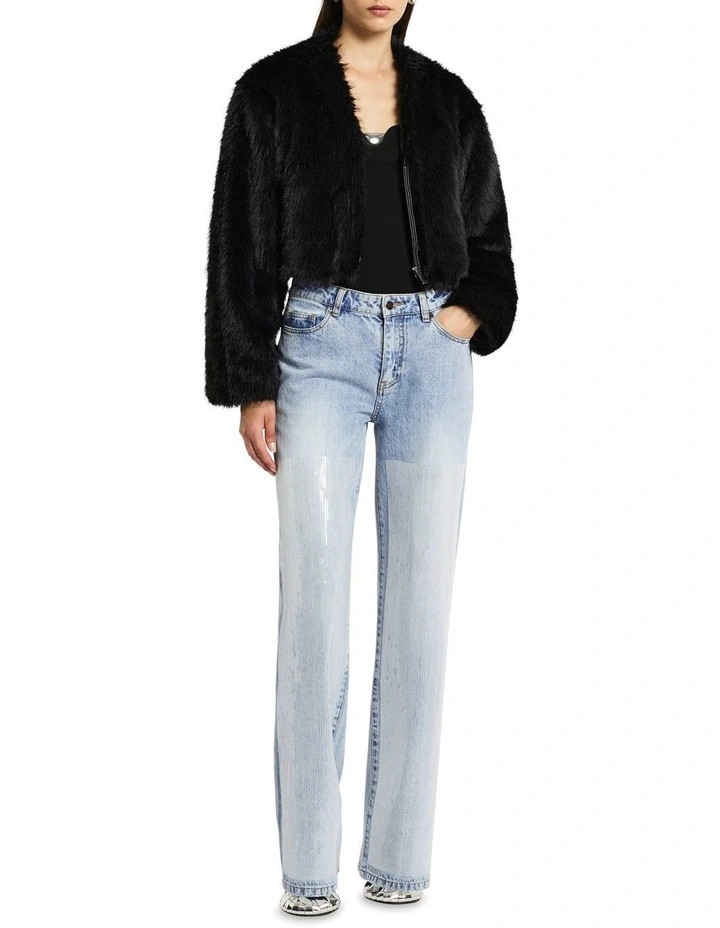 Sass & BideBayo Chubby Jacket in Black | Myer