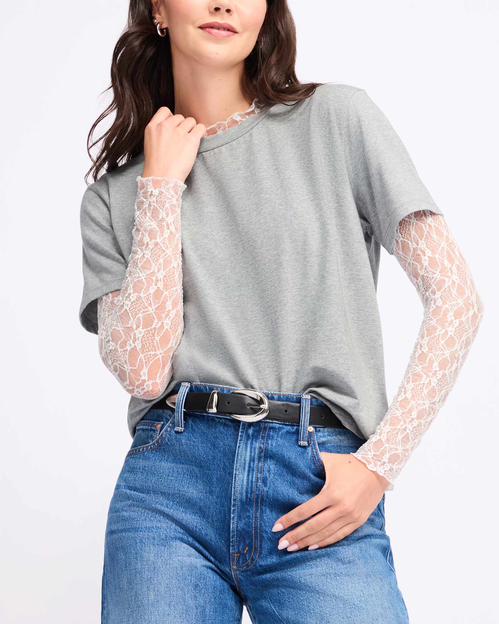 Mirage Lace Two Piece Long Sleeve | Stitch Fix