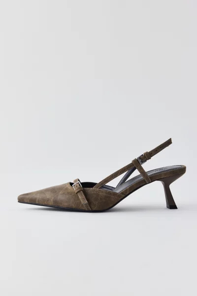 UO Capri Buckle Slingback Heel | Urban Outfitters (US and RoW)