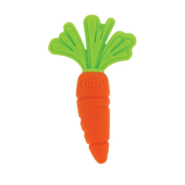 Nuby Silicone Carrot Teether | Walmart (US)