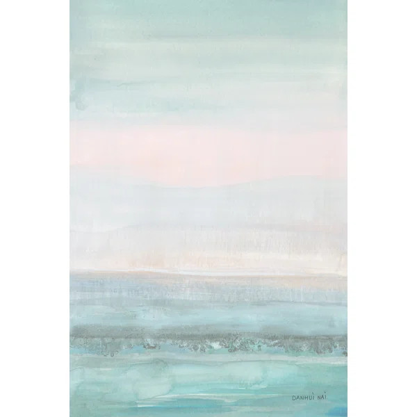 Dreamy Seascape - Wrapped Canvas Painting | Wayfair Professional
