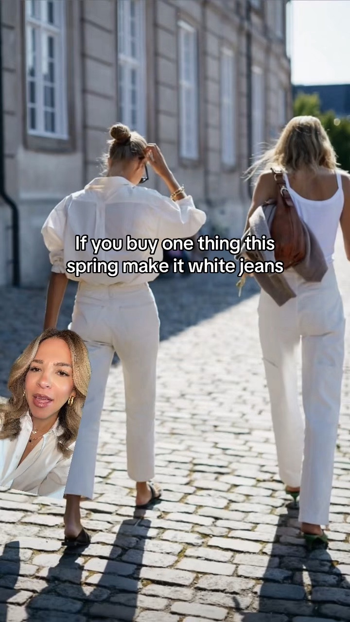 Favorite white jeans 

#LTKPetite #LTKgrwm